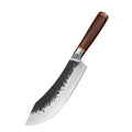 InLeung Forged Stainless Steel Boning & Chef Knife – Wood Handle Kitchen Boning Knife Axl Knife D
