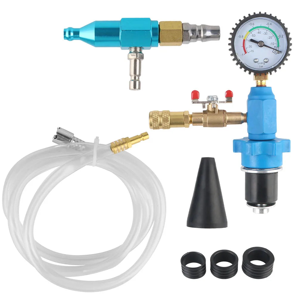 Vacuum Coolant Refill Tool – Car Engine Cooling System Kit Coolant Refill Tool Axl