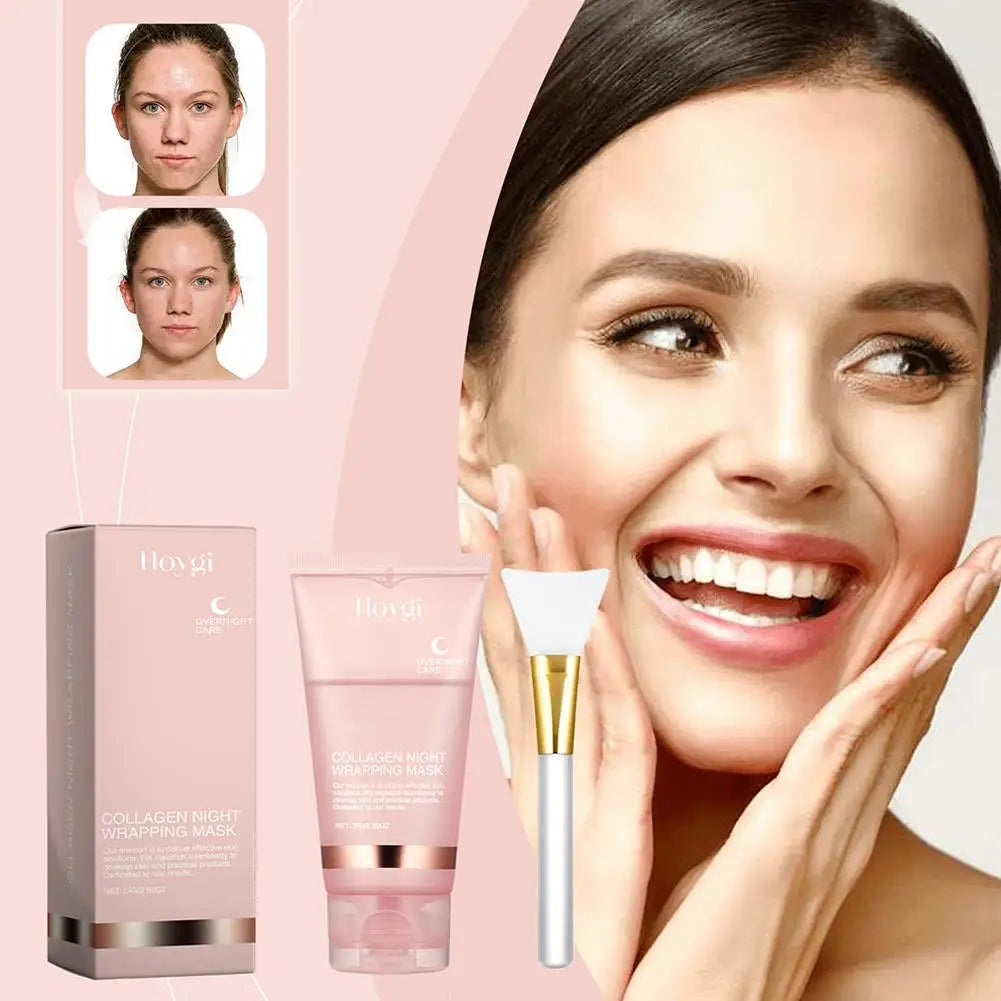 Collagen Peel Off & Overnight Mask – Korean Skin Care 50g/75g Collagen Face Mask Axl