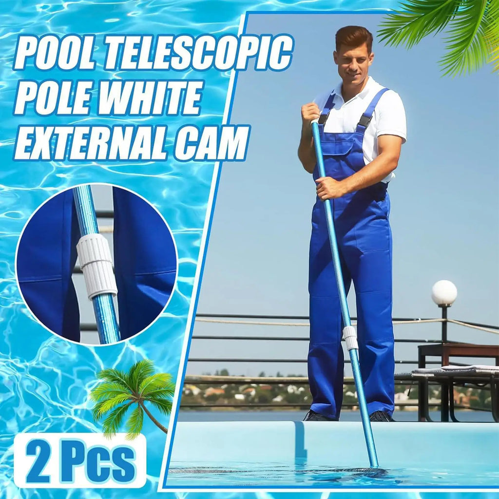 Pool Pole Cam Lock Twist Connector – 2-Pack Replacement Parts Pool Pole Connector Axl