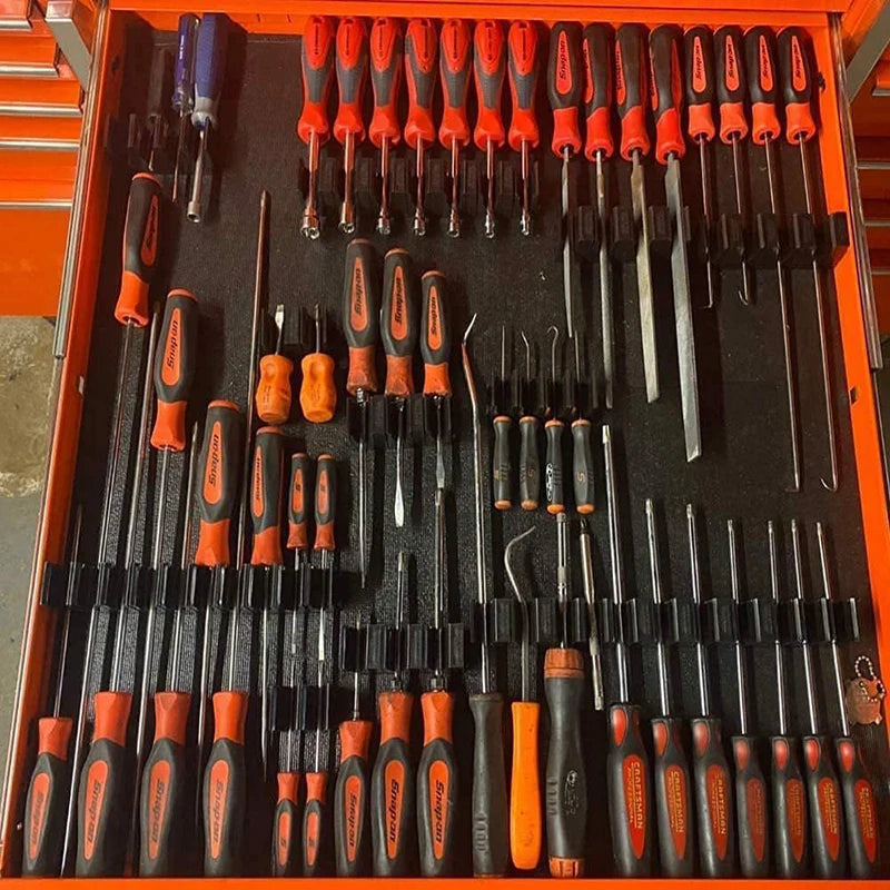 Magnetic Wrench Organizer Rack – 12-Slot Tool Holder Tray Tool Organizer Rack Axl