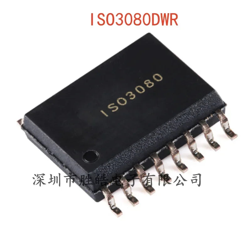 ISO3080DWR RS-485/RS-422 Isolated Transceiver IC SOIC-16 (2 PCS) Transceiver IC Axl Default Title
