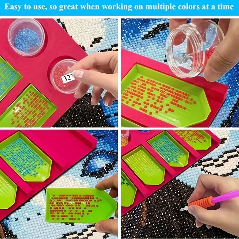 Diamond Painting Tray Organizer – Drill & Accessory Storage Craft Storage Organizer Axl