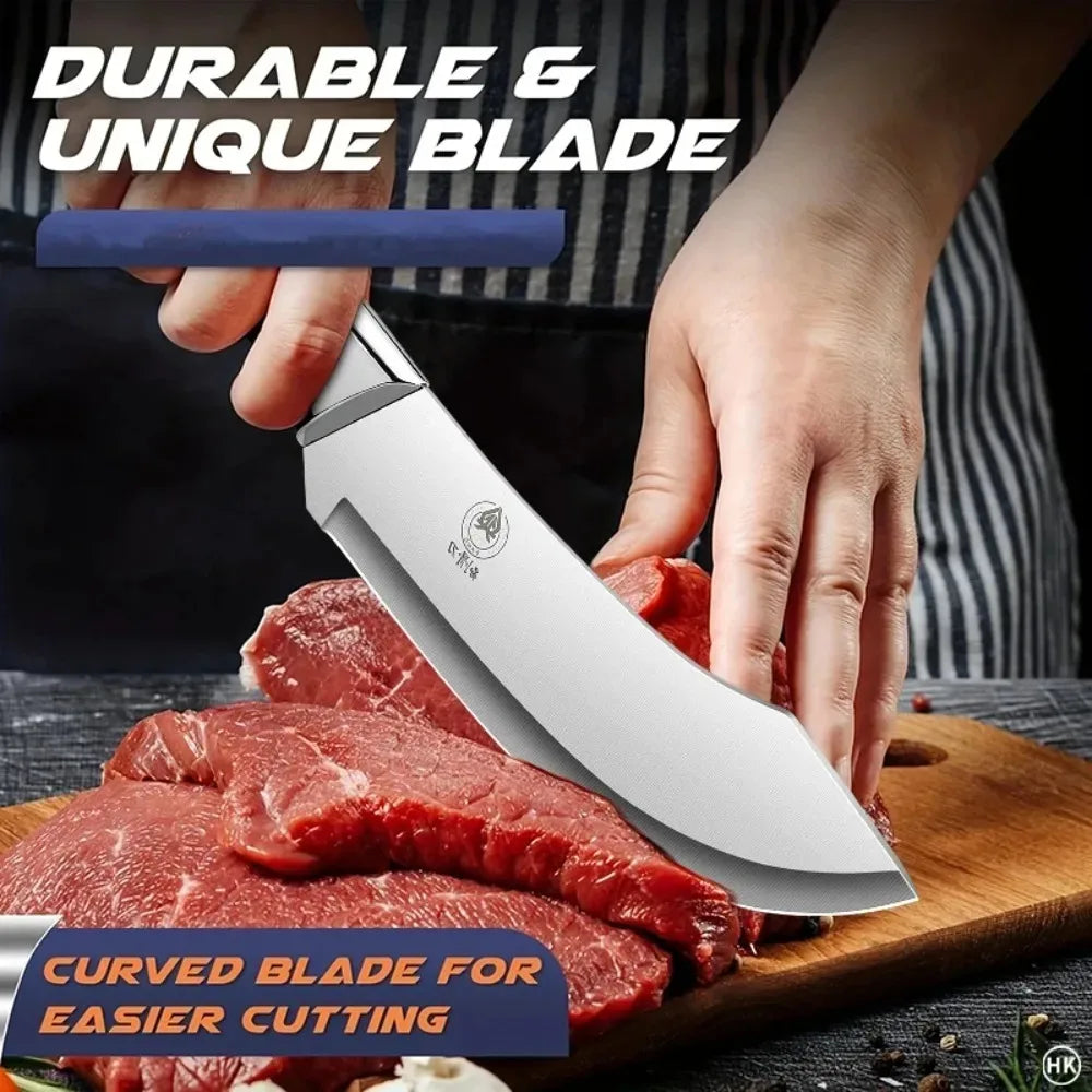 PLYS Stainless Steel Boning Knife | Butcher's Bone Knife Boning Knife Axl