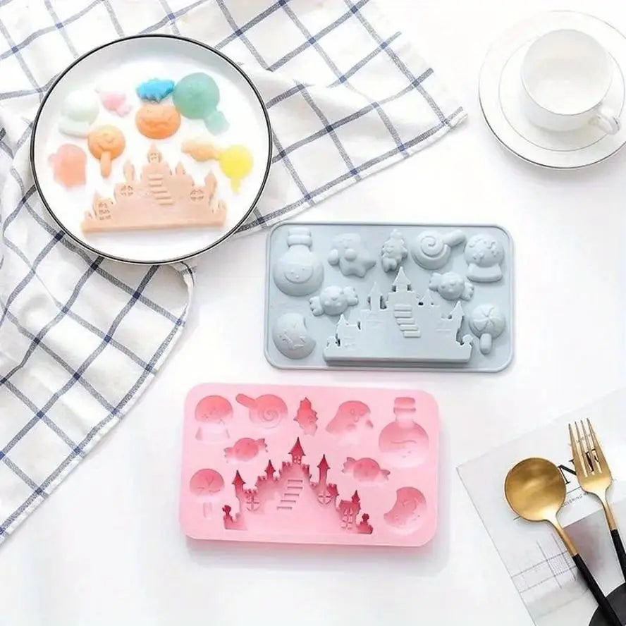 Halloween Silicone Mold – Chocolate, Candy & Cake Baking Tool Silicone Baking Mold Axl