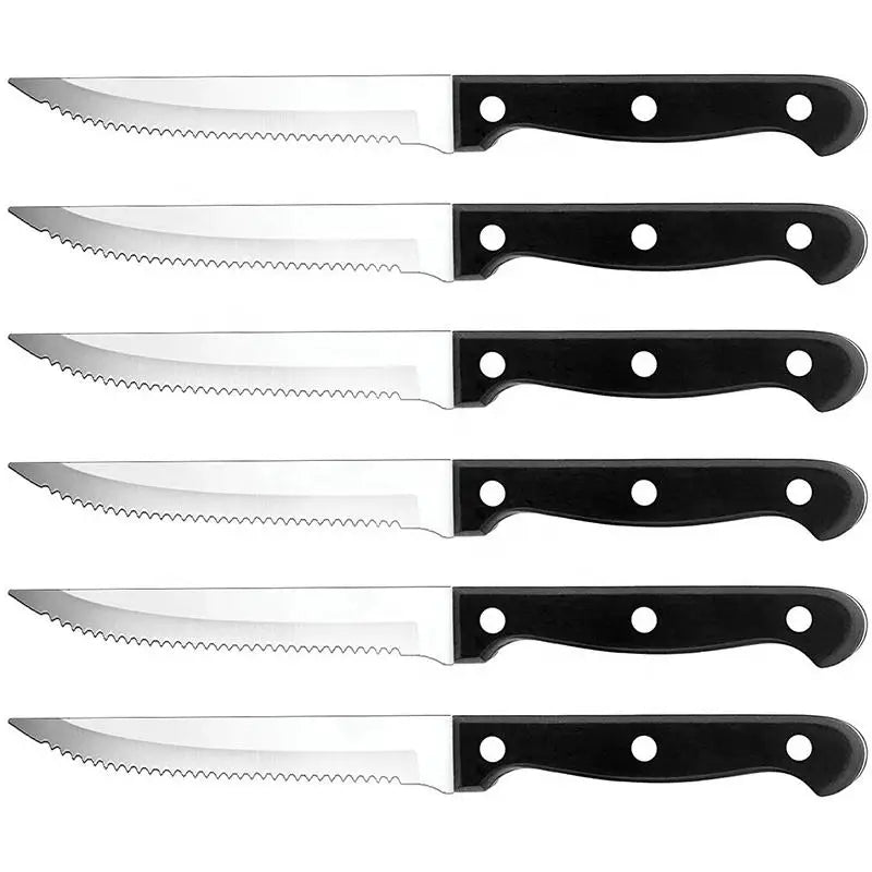 Steak Knives Set 4–16 Pcs | Serrated Stainless Steel Knives Steak Knives Set Axl