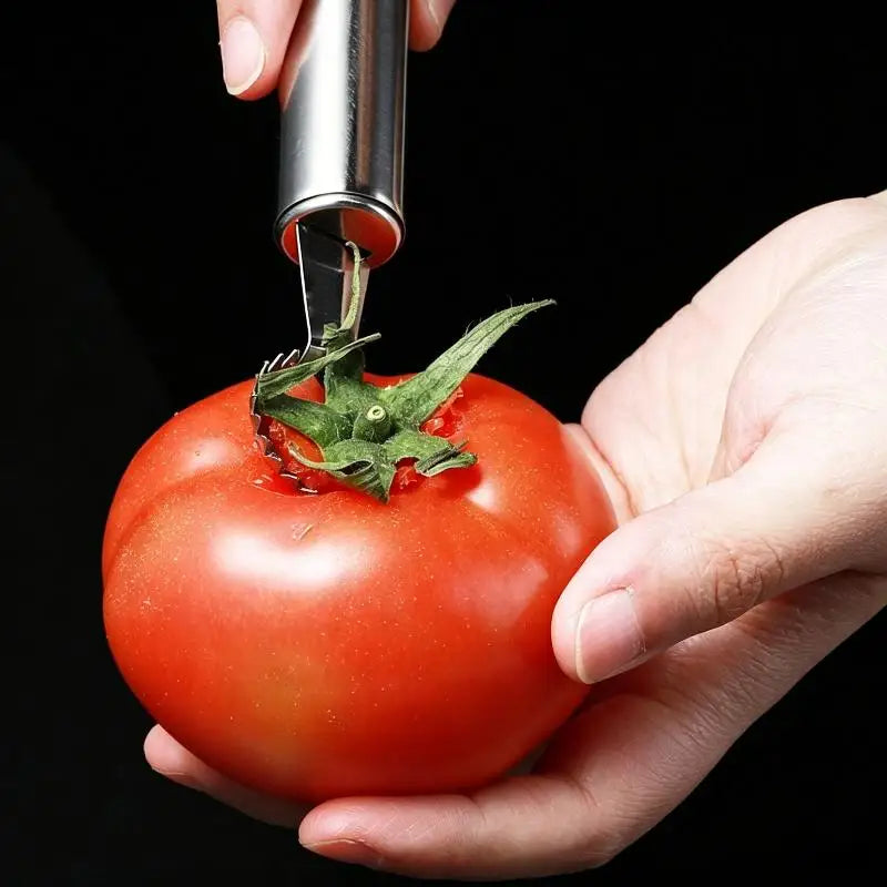 Stainless Steel Tomato Corer & Strawberry Huller Tool Fruit Corer Tool Axl