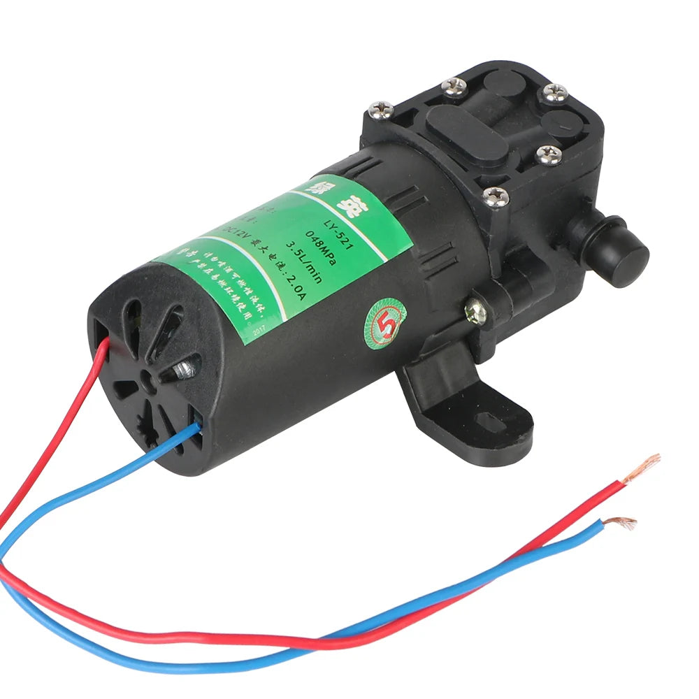 DC 12V High-Pressure Diaphragm Water Pump 3.5L/min Diaphragm Water Pump Axl 12V