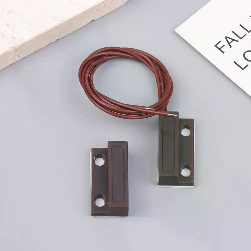 MC-38A Wired Door Window Magnetic Sensor Switch NC/NO Reed Magnetic Door Sensor Axl