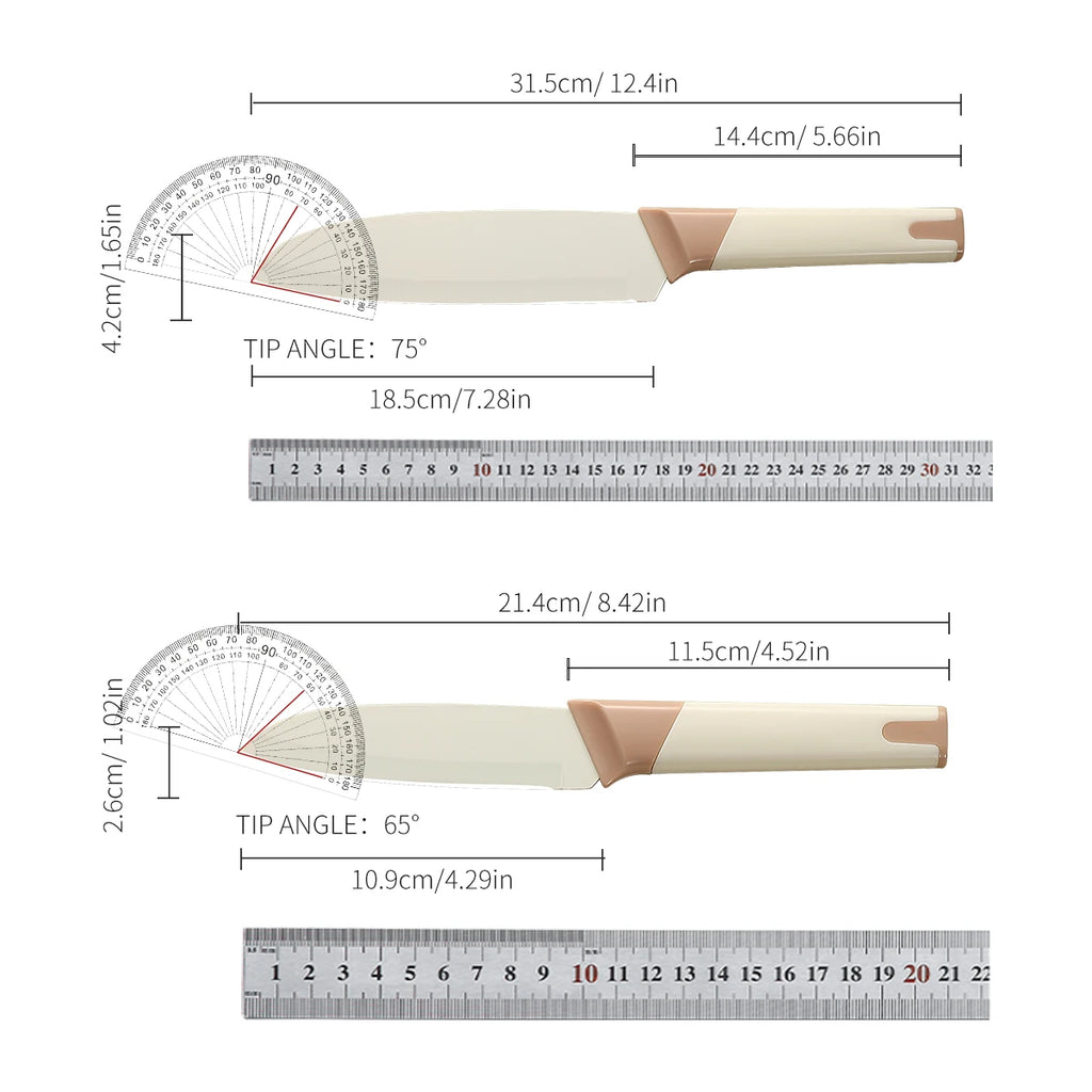 Stainless Steel Fruit & Vegetable Knife – Sharp Kitchen Knife Set Kitchen Knife Axl
