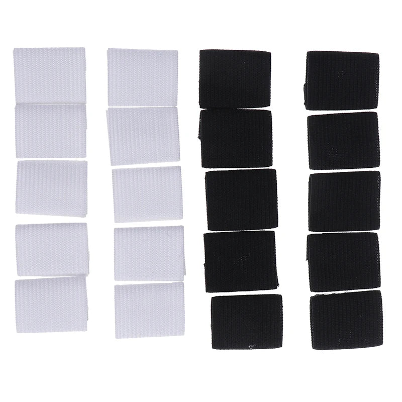10-Pack Elastic Finger Sleeves – Sports Compression Protector Finger Compression Sleeve Axl