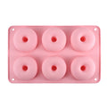 Food Grade Silicone Donut & Macaron Mold | Cookie Baking Tool Silicone Baking Mold Axl Pink