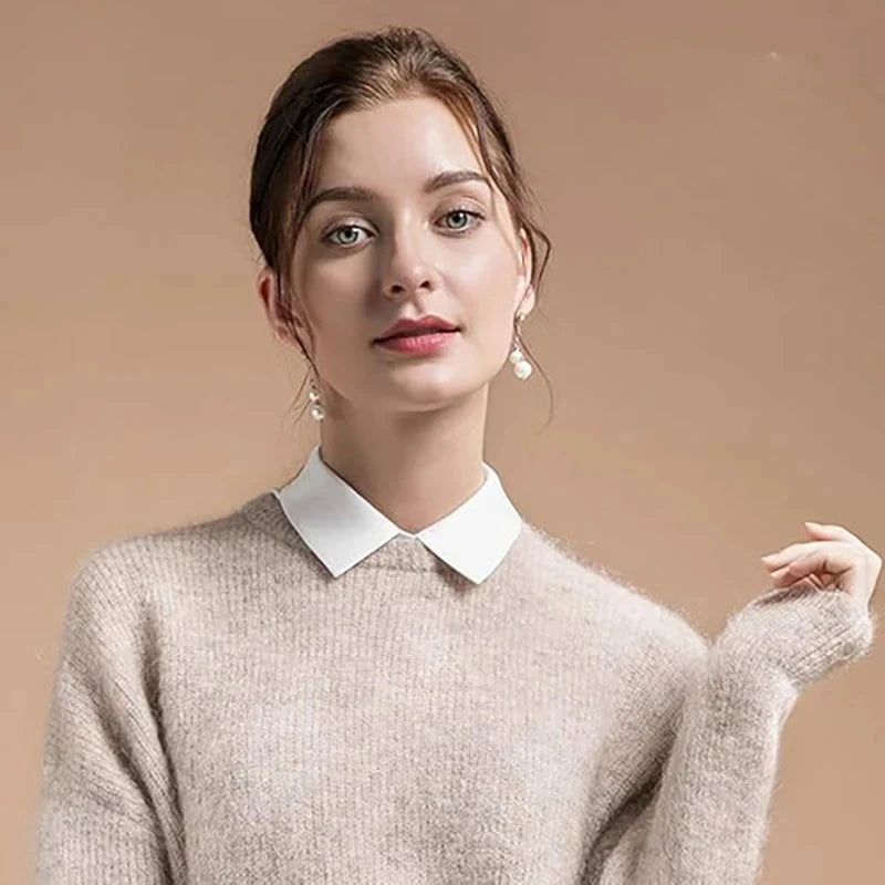 Detachable Fake Collar – False Half Shirt Collar for Men & Women Detachable False Collar Axl