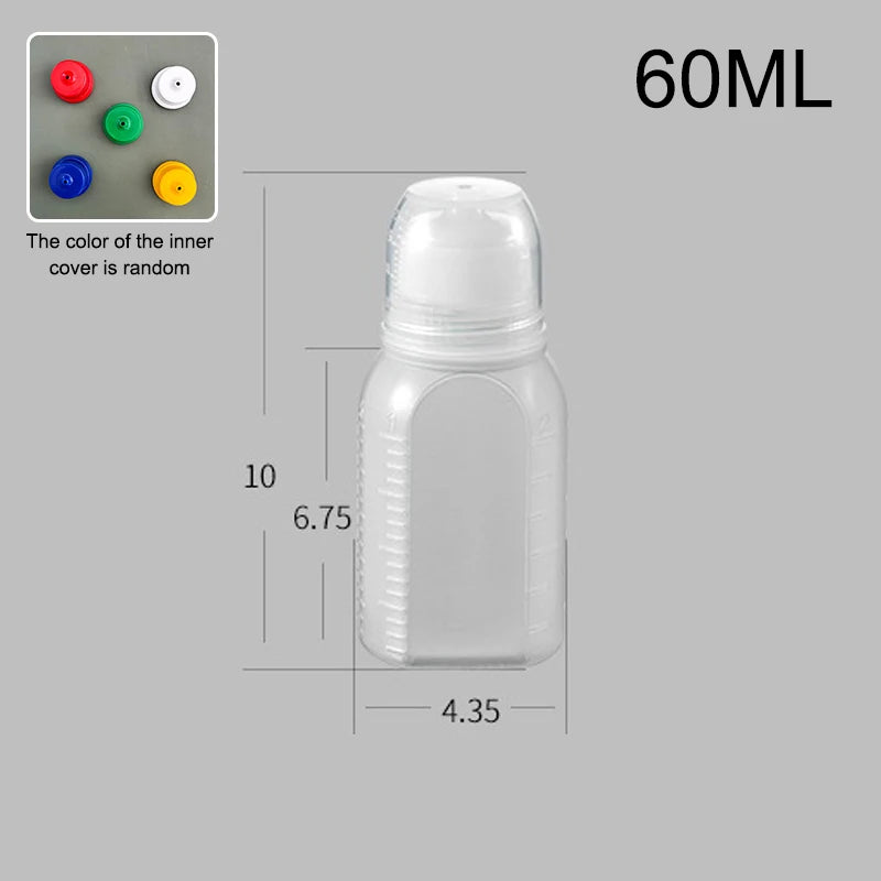 Mini Squeeze Bottles 30/60/100ml – Sauce & Condiment Container Condiment Squeeze Bottle Axl 60ml