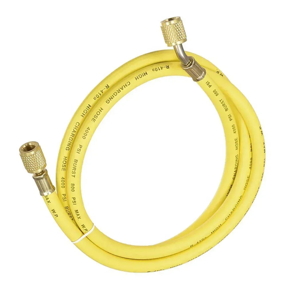 1/4 SAE AC Charging Hose 800PSI Flexible Brass Connectors AC Charging Hose Axl