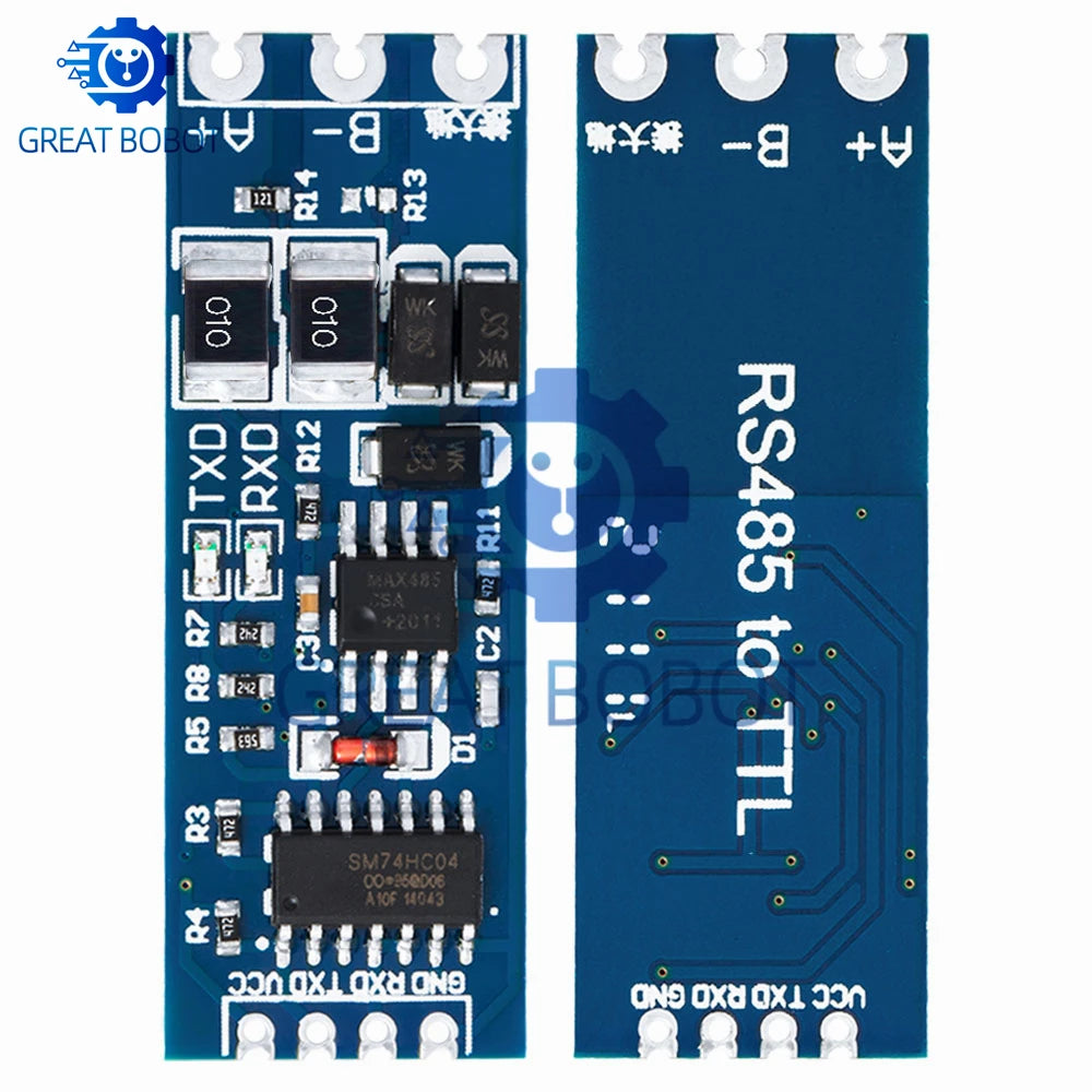 TTL to RS485 UART Conversion Module – Auto Flow Control 3.3V 5V Signal Converter Module Axl