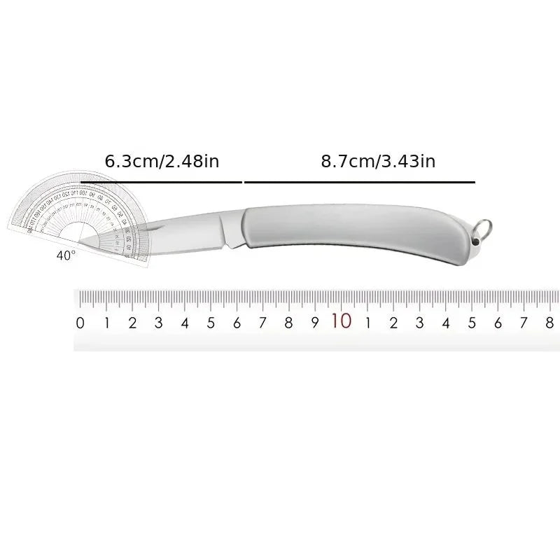 Stainless Steel Mini Pocket Fruit Knife – Camping & Kitchen Pocket Knife Axl