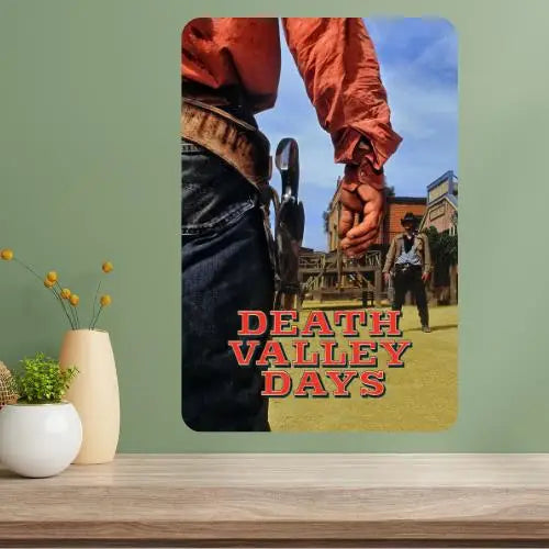 Death Valley Days Classic TV Show Metal Poster Sign Metal Wall Sign Axl aluminum sign aluminum 14x20cm