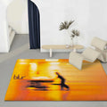 Eco-Friendly Flannel Floor Mat – Non-Slip Soft Plush Indoor Rug Indoor Floor Mat Axl White3 100x160cm