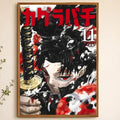 Hell's Paradise Anime PVC Wall Poster – Peel & Stick HD Art Anime Wall Poster Axl White03 30X40cmNoframe