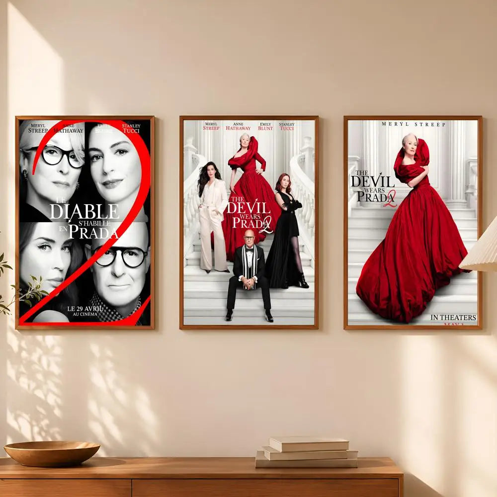 Devil Wears Prada HD PVC Self-Stick Wall Art Poster Wall Art Poster Axl