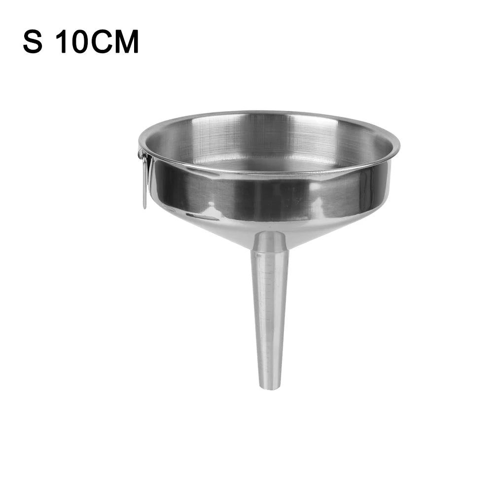 Stainless Steel Wide Mouth Funnel for Canning, Oil & Bar Kitchen Funnel Axl 1