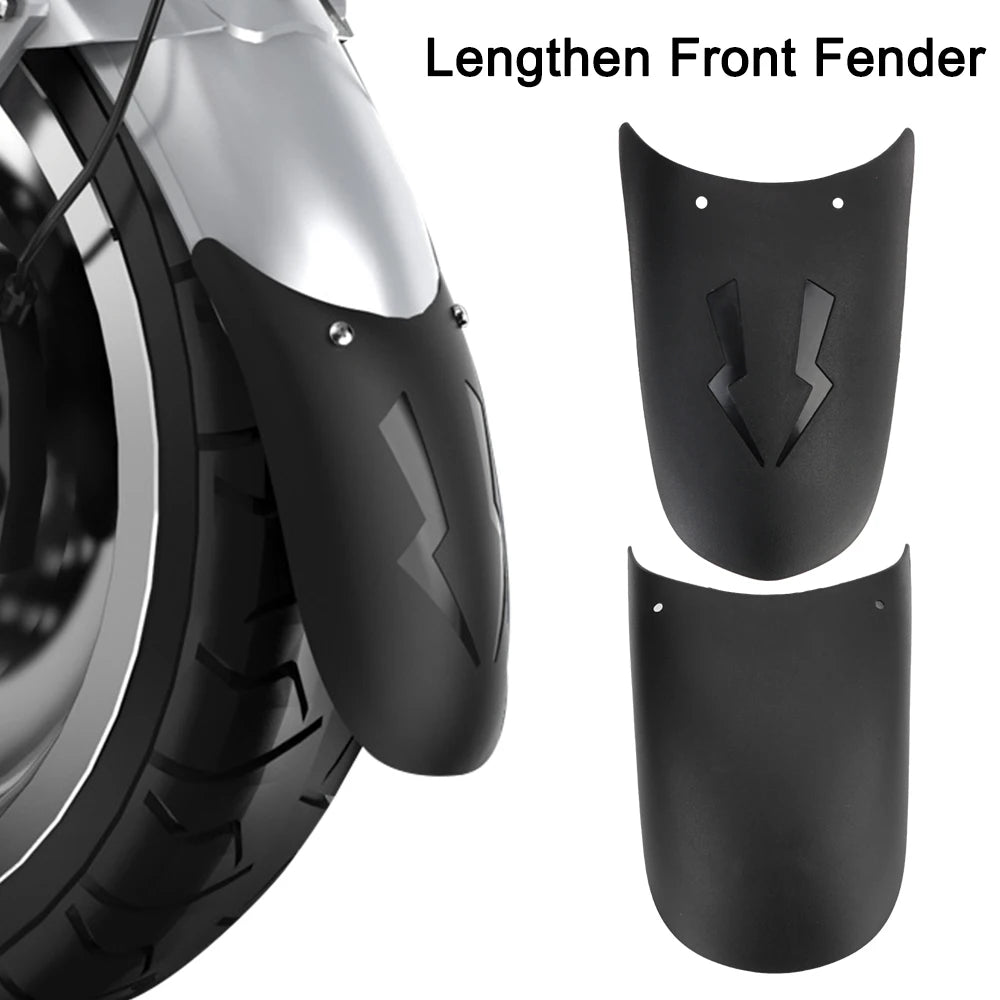 Universal Motorcycle Mudguard – Front & Rear Fender Extension Motorcycle Fender Axl