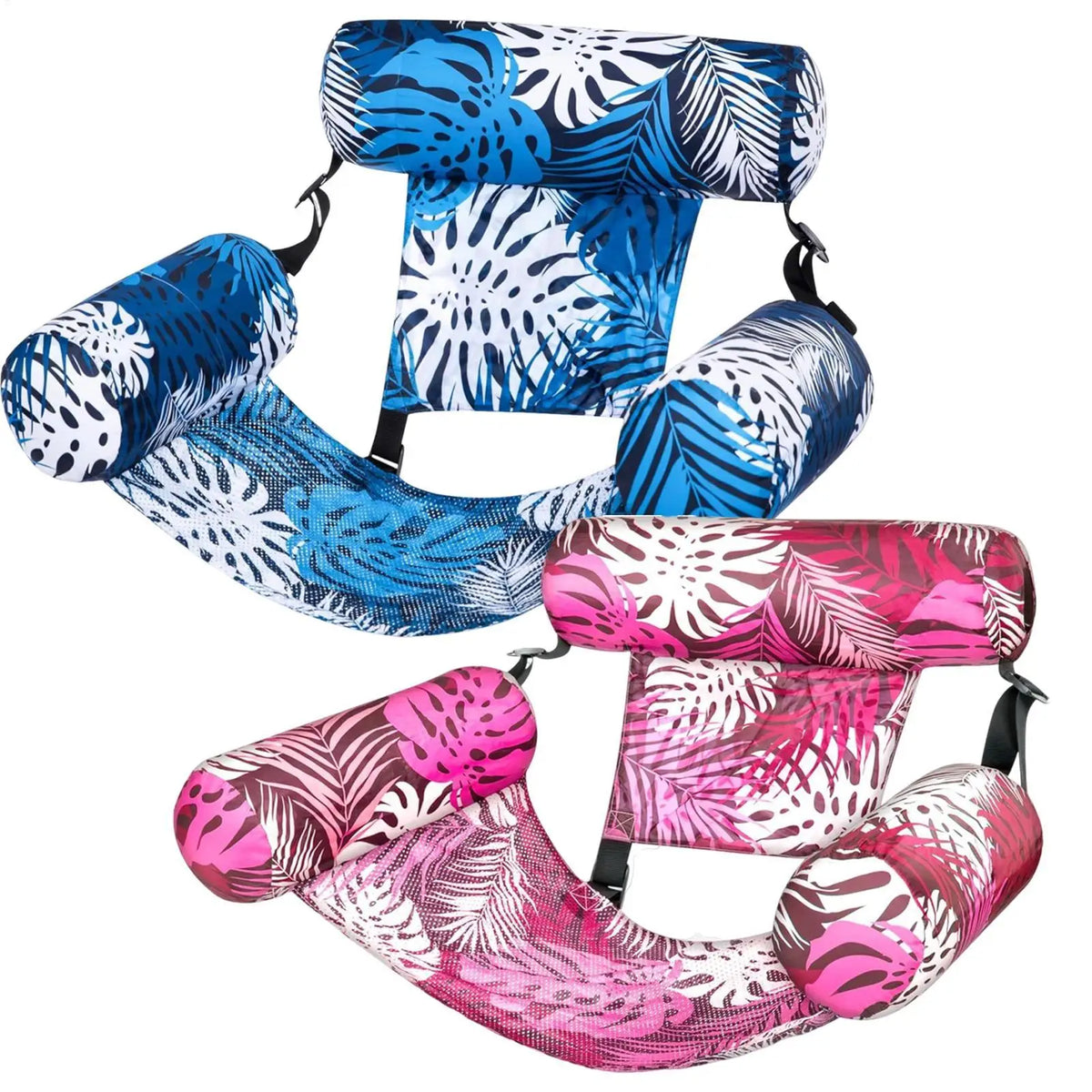 Foldable Inflatable Pool Lounge Chair – Float for Adults Inflatable Pool Float Axl