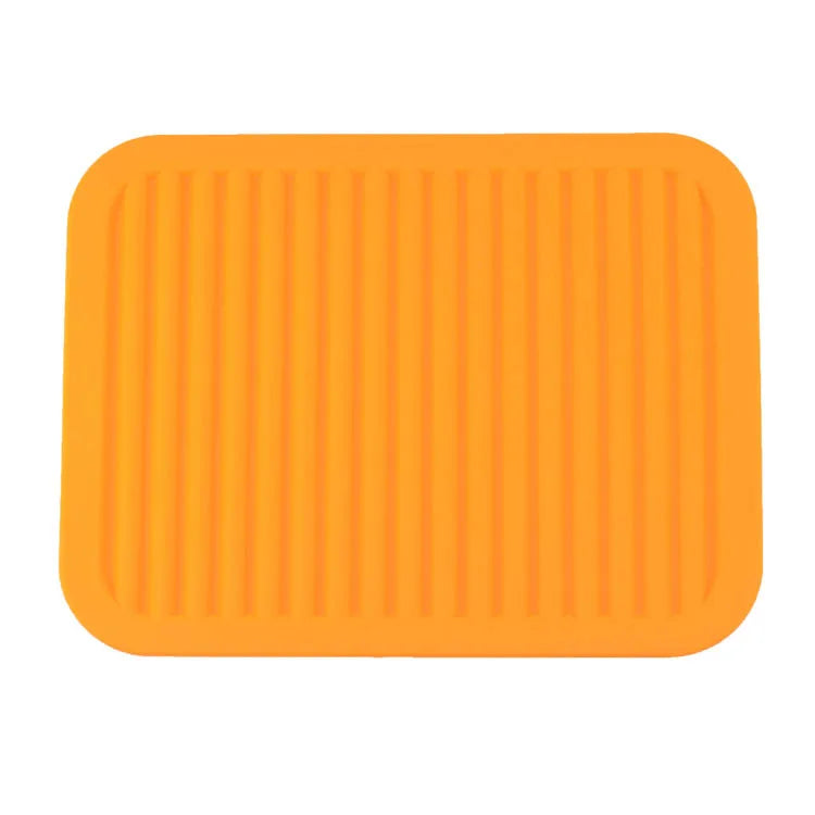 Silicone Dish Drying Mat & Trivet – Heat Resistant Non-Slip Silicone Kitchen Mat Axl F L