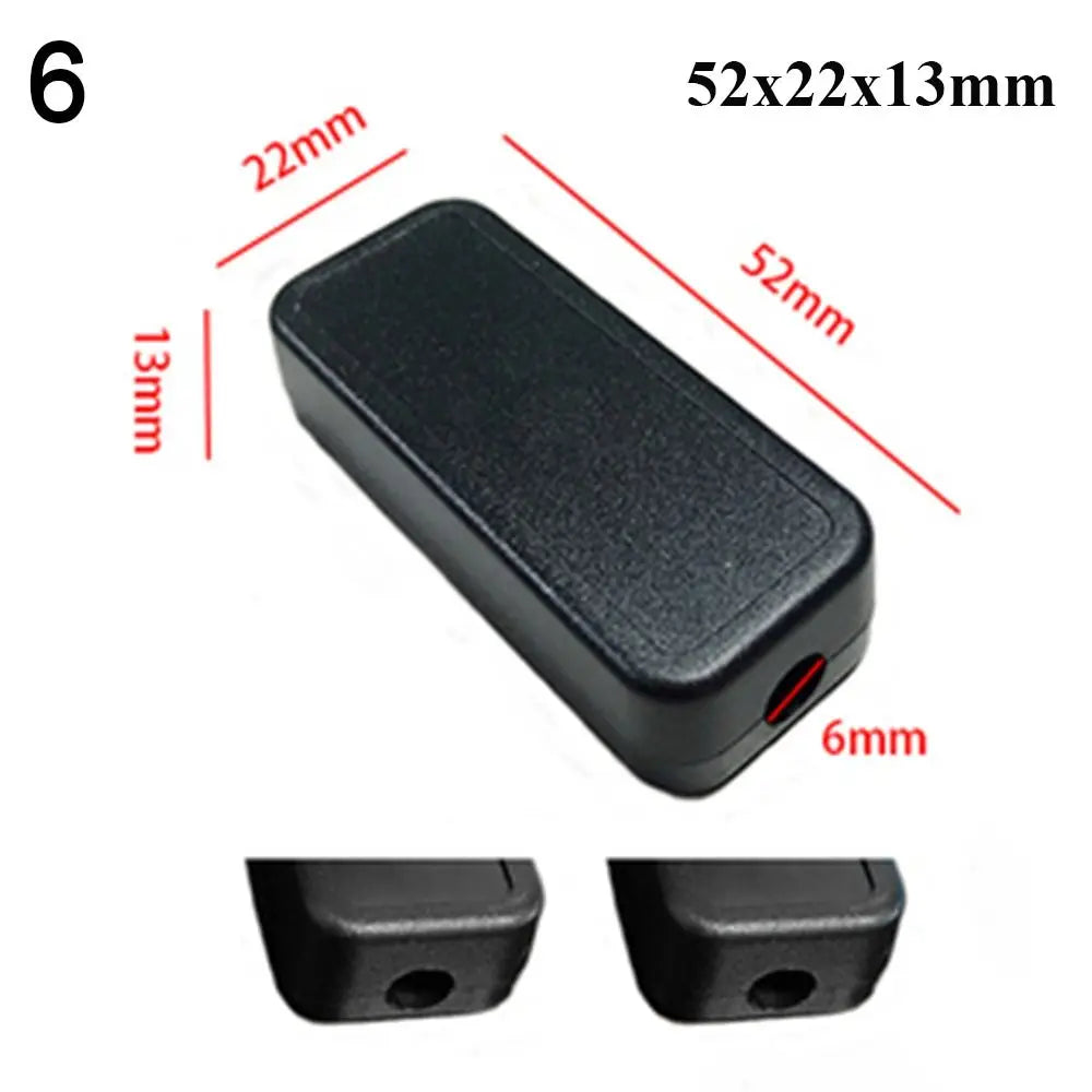 Waterproof Black Plastic DIY Electronic Project Enclosure Box Electronic Project Box Axl 6 60x40x15mm