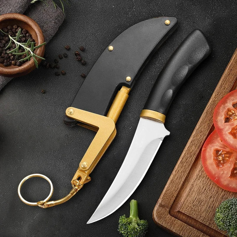 Stainless Steel Paring Knife with Sleeve – Sharp 8" Blade Paring Knife Axl