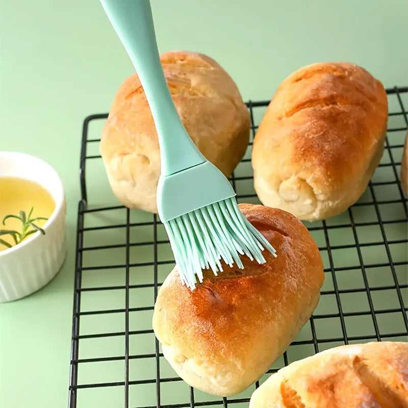 Food Grade Silicone BBQ Basting Brush – 1 or 3 Pack | SHIBO Silicone Basting Brush Axl