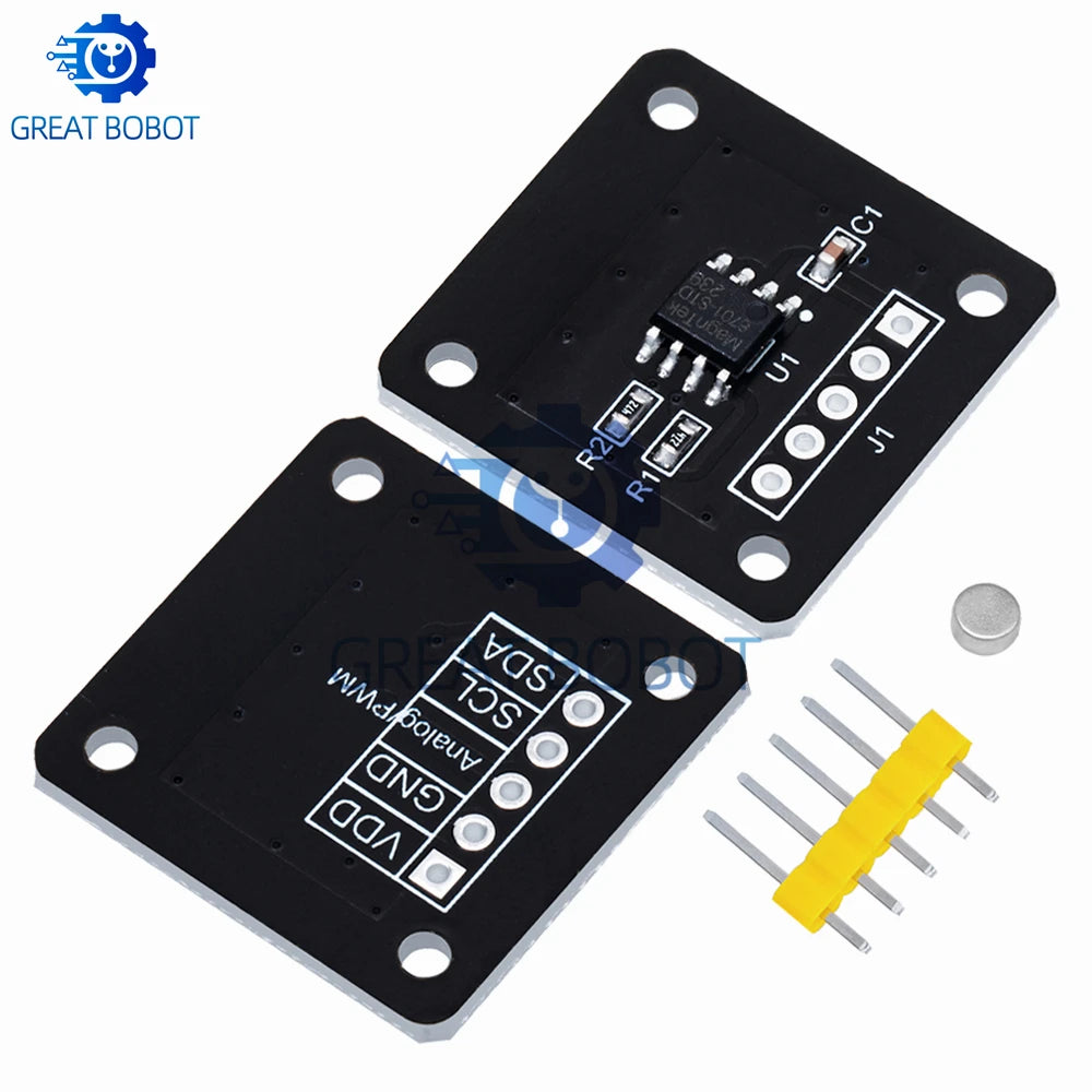 MT6701 14-Bit Magnetic Encoder Angle Sensor Module Encoder Sensor Module Axl