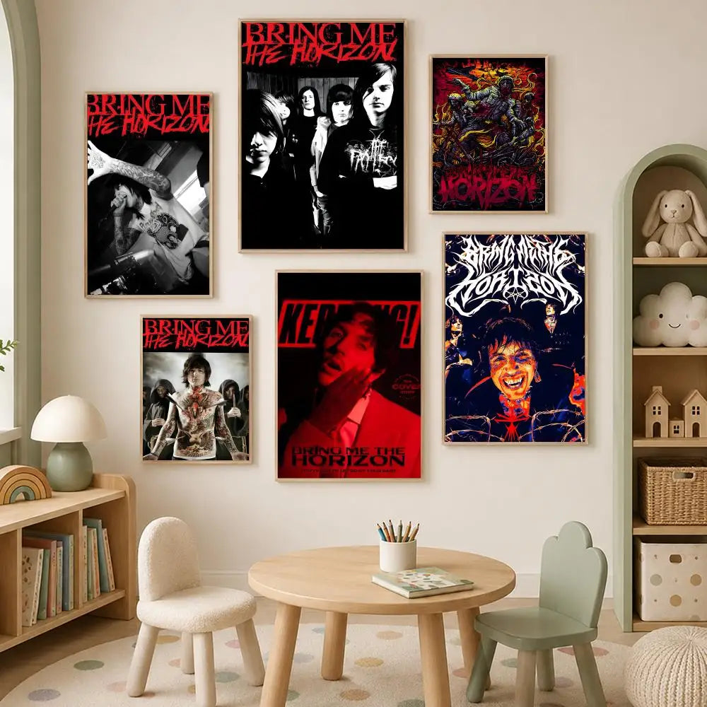Bring Me The Horizon Self-Stick HD PVC Wall Art Poster Wall Art Poster Axl