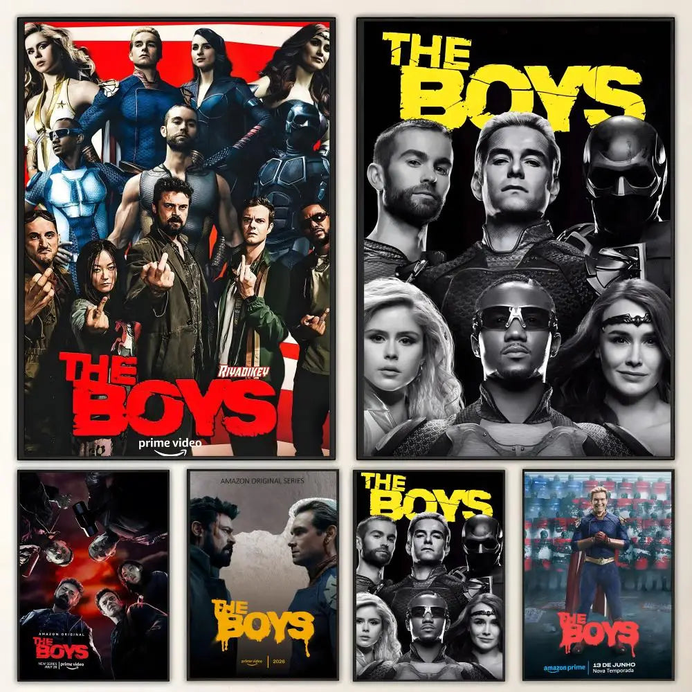 B-Boys TV Series HD Poster – Waterproof Adhesive Wall Art Wall Art Poster Axl