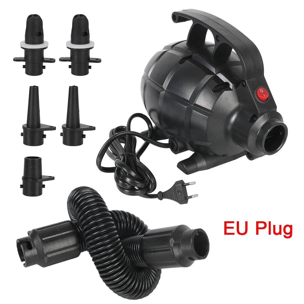 Portable 600W Electric Air Pump for Air Beds & Camping Electric Air Pump Axl EU Plug