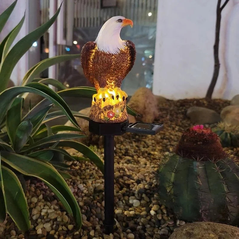 Solar Eagle Garden Statue Light – Waterproof LED Lawn Lamp Solar Garden Light Axl