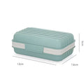 Soap Dish with Lid – Travel Plastic Soap Box, Keeps Soap Dry Soap Dish Axl 1pc Lightgreen