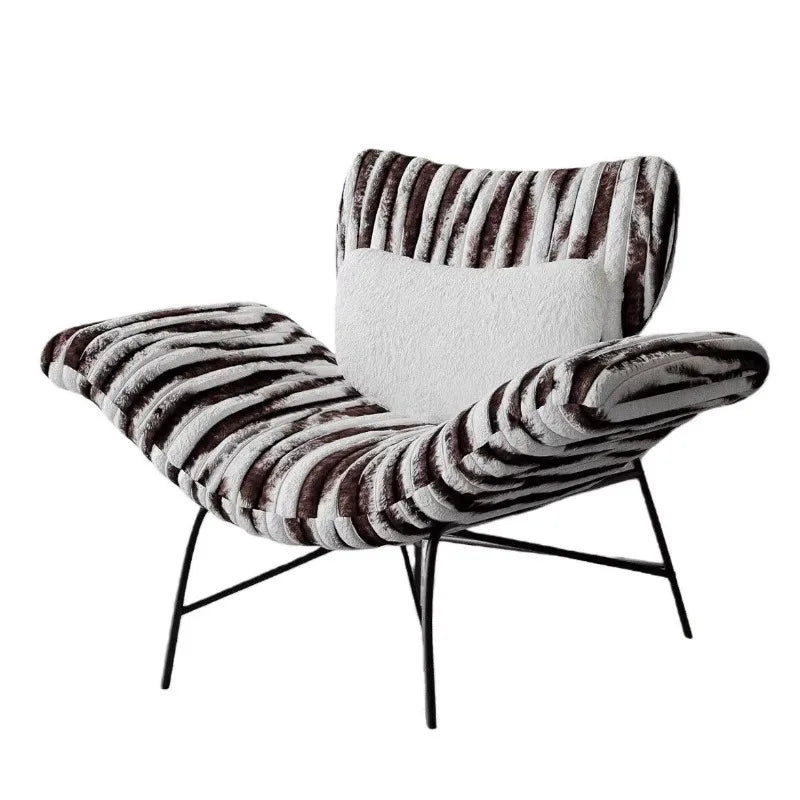 Luxury Velvet Single Sofa Chair – Modern Living Room Armchair Luxury Armchair Axl