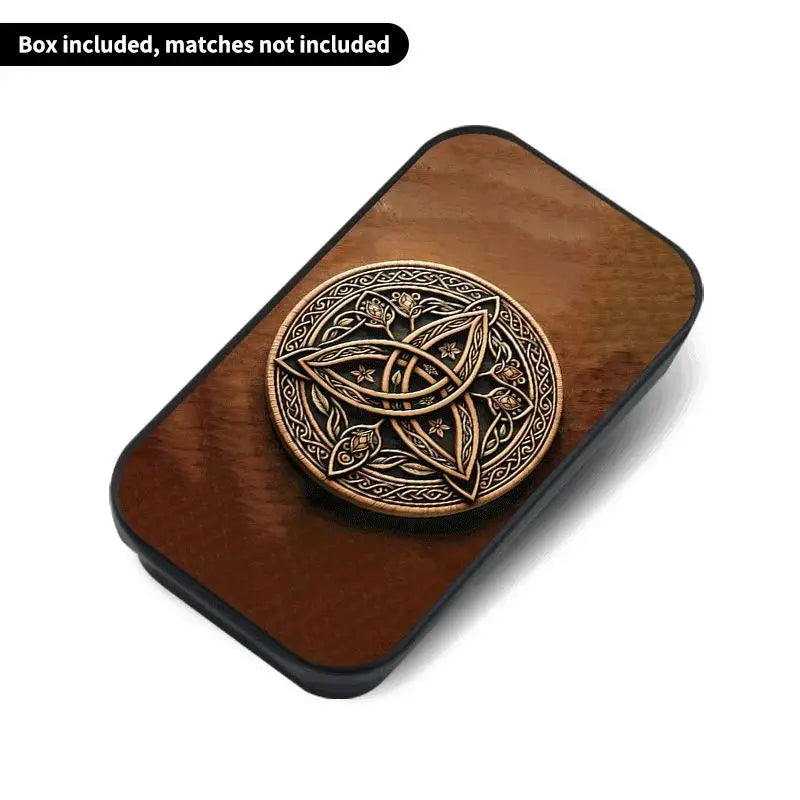Retro Metal Pull-Out Storage Box – Matches, Coins & Accessories Decorative Storage Box Axl A8