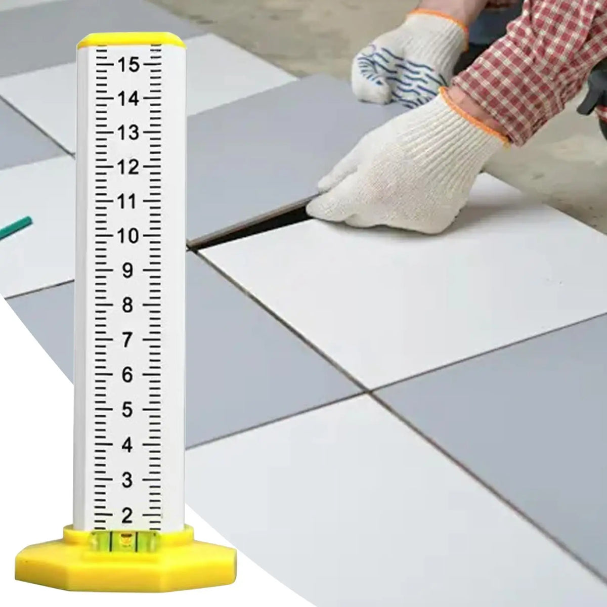 Ceiling Leveling Tool – Magnetic Height Measuring Gauge Leveling Measuring Tool Axl