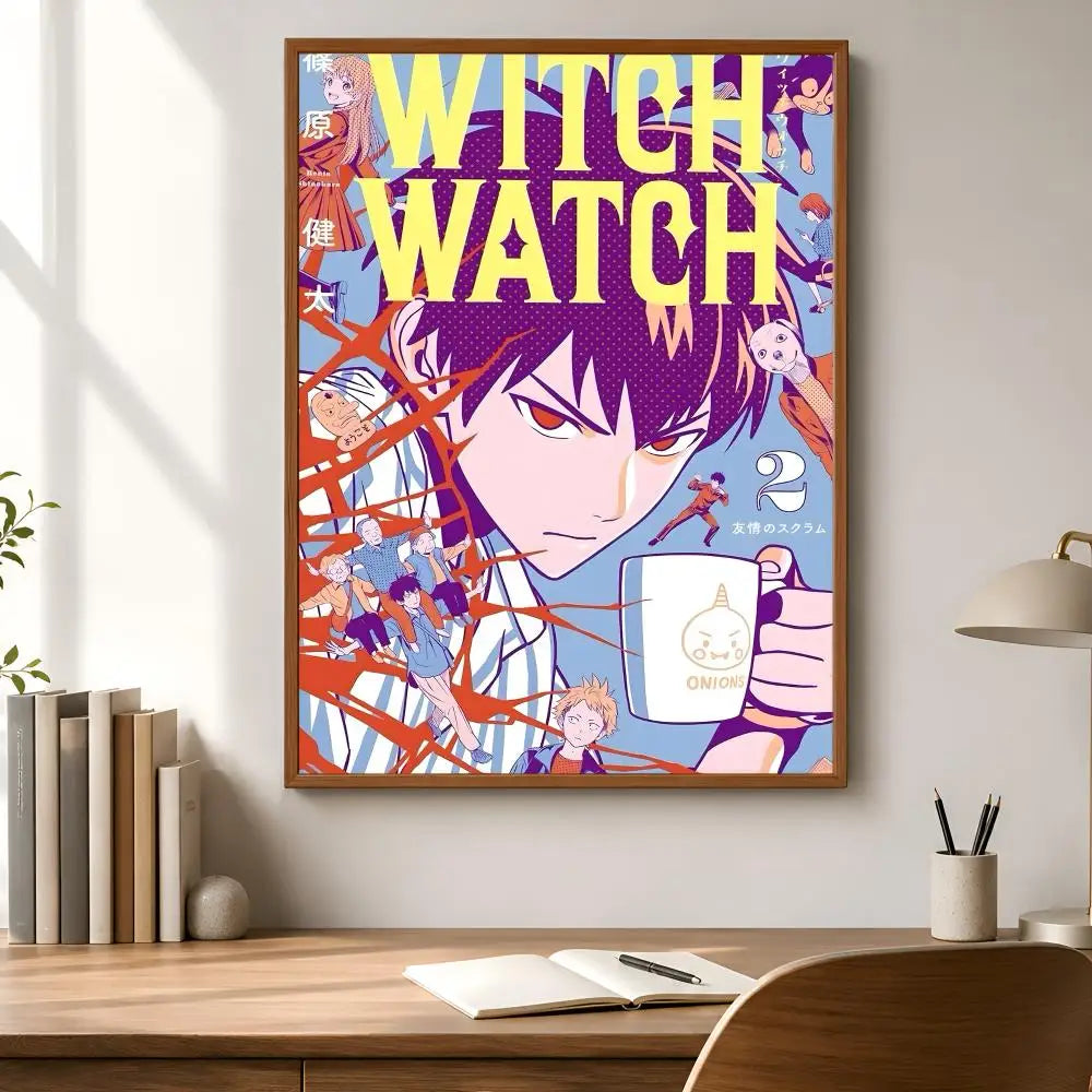 Witch Watch Poster – HD Waterproof PVC Wall Sticker Decor Wall Decal Sticker Axl