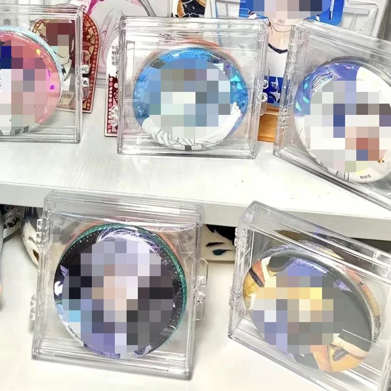 Acrylic Badge Display Box for Anime & Game Collectibles | 1–5 Pack Acrylic Display Box Axl