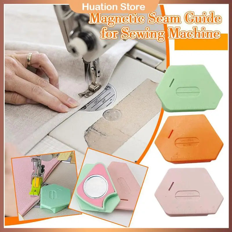 Magnetic Seam Guide for Sewing Machine – Multifunctional Ruler Sewing Machine Guide Axl