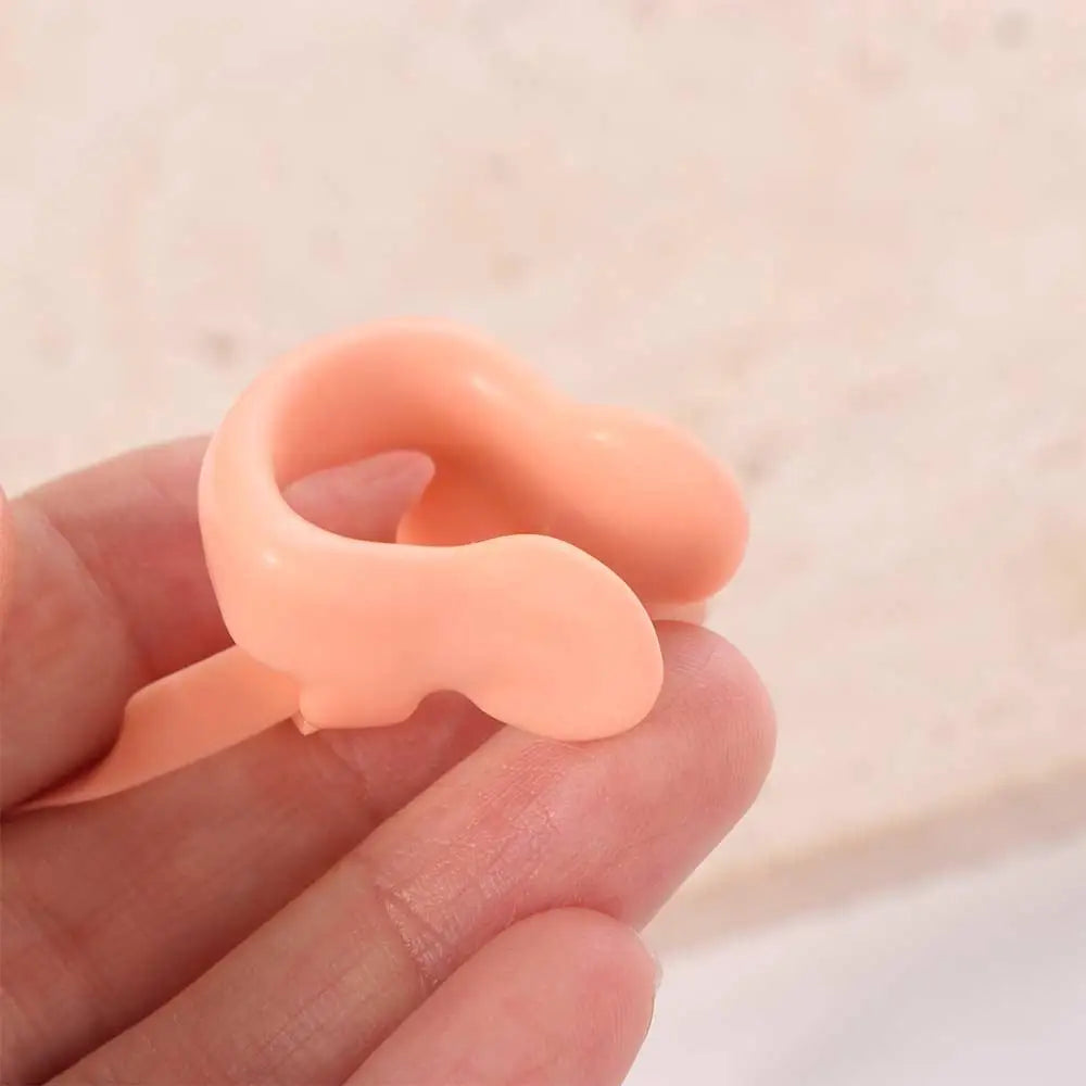 Silicone Swimming Nose Clip with String | Waterproof Nose Plug Swimming Nose Clip Axl