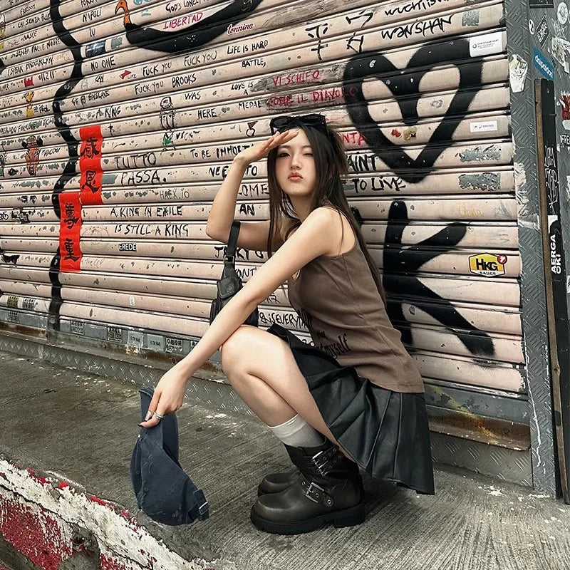 Women's Retro Western Cowboy Mid-Calf Motorcycle Boots Women's Mid-Calf Boots Axl