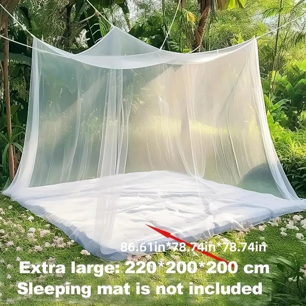 Extra Large Mosquito Net Canopy – Bed, Garden & Camping Mosquito Net Canopy Axl