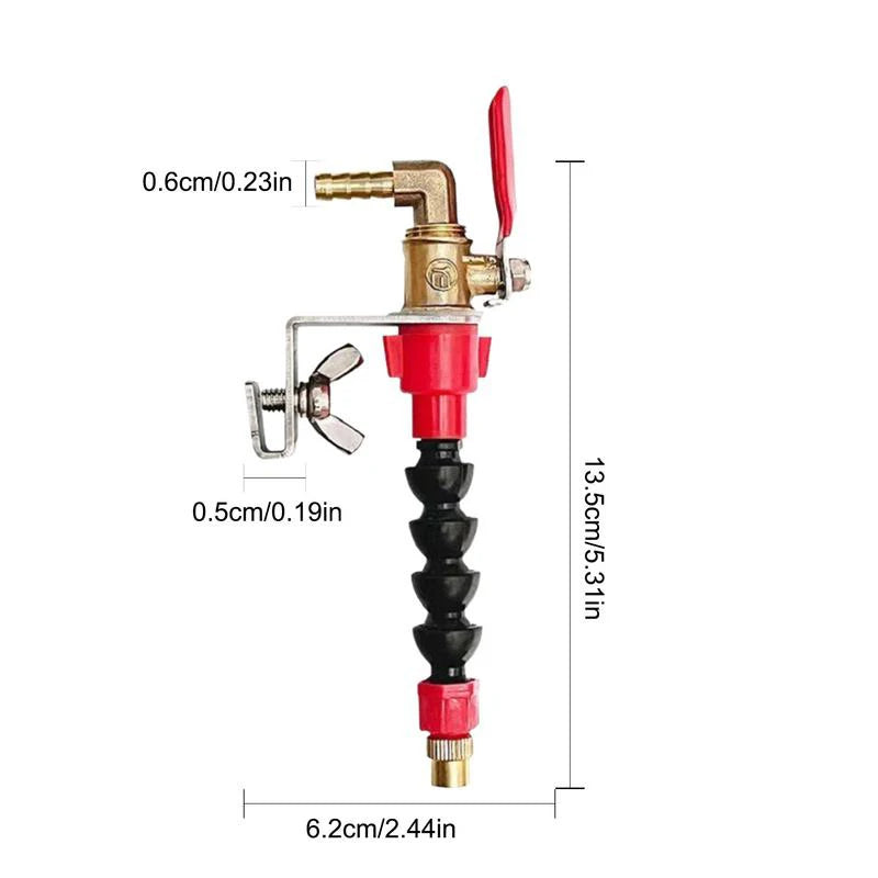 Coolant Misting Water Sprayer for Tile & Brick Cutting Machines Cutting Machine Sprayer Axl onesize