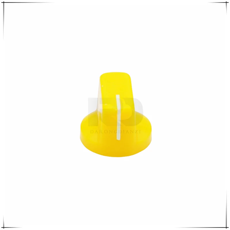 Duck Bill Guitar Potentiometer Knobs – 5 Pack | 19mm Guitar Potentiometer Knobs Axl Yellow