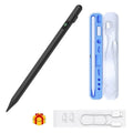 P+7 Universal Stylus Pen with Battery Display for iPad & Android Tablet Stylus Pen Axl black and box